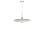 Visual Comfort Tob 5115PN-PW Piatto 18" Medium Pendant With Metal Shade. Fixed Price $499.00.