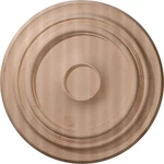 Ekena Millwork 16"OD X 1/8"P Carved Traditional Ceiling Medallion, Red Oak .... Fixed Price $102.41.