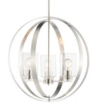 Maxim 25254CL Sentinel 3 Light 21"W Pendant. Fixed Price $295.80.