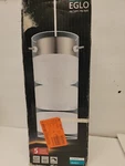 Eglo Olvero 6.7W Led Pendant Light, Matte Nickel, 600 Lumens, 120V, Dimmable. Fixed Price $32.95.