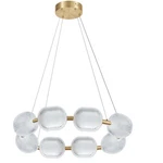 Dainolite Lighting PRI-3256LEDP-AGB Peri Pendant Aged Brass. Fixed Price $790.40.