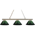 Z-lite 155-3PB-ARG Sharp Shooter Billiard Light Polished Brass. Fixed Price $234.60.