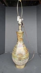 Mcm Quoizel Ceramic Jar Styled Jade Green Brown Lamp Light Decorative Design. Fixed Price $99.00.