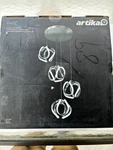 Artika Vivaldi 25-WATT 4 Light Black Modern Cct Integrated Led Pendant. Fixed Price $80.00.