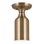 Kichler Sisu 9" 1 Light Semi Flush Mount, Champagne Bronze - 52598CPZ. Fixed Price $109.99.