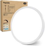 Hepside Flush Mount Light Fixture White, 28WATT, 12INCH-1PACK,. Fixed Price $24.72.