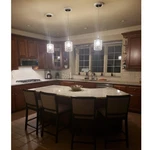 3 Pack Modern Pendant Hanging Ceiling Lighting Kitchen Island Lamp Fixture. Fixed Price $49.87.