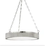 Hudson Valley Lighting "lynden Pendant" Polished Nickel. Fixed Price $2700.00.