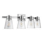 Prominence Home Fairendale 4 Bathroom Wall Vanity Light, Nickel (open Box). Fixed Price $33.31.