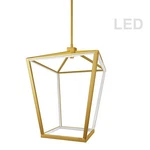 Dainolite Cage 12 Light 13" Chandelier, Aged Brass/white CAG-2046C-AGB. Fixed Price $496.00.