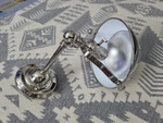 Ralph Lauren Home Polished Nickel Swing Arm Wall Sconce Banker Library Light. Fixed Price $249.99.