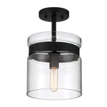 Designers Fountain Midnight La 1LIGHT Semi Flush Mount Ceiling Matte. Fixed Price $74.57.