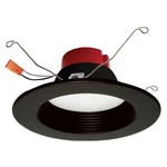 Elco EL610CT5 5" Integrated Led Baffle Recessed Trim - 880 Lumens. Fixed Price $31.87.