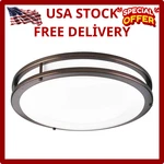 14" Led Flush Mount Light Urban Bronze Finish. Fixed Price $109.99.