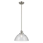 Avery Light PENDANT-11 Inches Tall And 14 Wide-brushed Nickel Finish. Fixed Price $219.97.