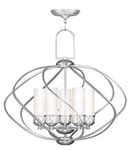 Livex Lighting 4725 Nickel Westfield 5-LIGHT 1 Tier Chandelier. Fixed Price $699.96.