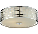 Z-lite 328F16-CH Elea Flush Mount, 3-LIGHT 180 Total Watts, Chrome. Fixed Price $193.02.