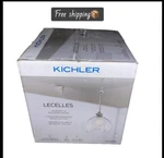 New Kichler Lecelles 1-LIGHT Polished Nickel 11 Inch Pendant 82393. Fixed Price $65.00.