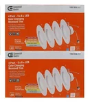 Commercial Electric 5/6 White Integrated Led Energy Star Color Changing Re.... Fixed Price $151.98.