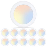 Ecoeler 6INCH Led Disk Light, 10 - Pack, 3CCT: 3000K/4000K/5000K. Fixed Price $77.85.