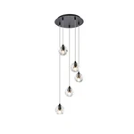 Elegant Lighting Eren 11" Pendant, Black - 3505G12BK. Fixed Price $434.00.