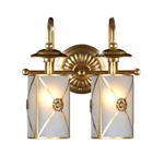 Fixturedisplays? Copper Wall Bathroom Light Vanity Mirror 15851. Fixed Price $18.39.