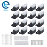 16 Pack Solar Step Lights Waterproof Led For Pathway And Fence. Fixed Price $16.24.