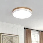 12INCH Dimmable Wood Led Flush Mount Ceiling Light FIXTURE,36W 3600LM,3000K/3.... Fixed Price $50.94.