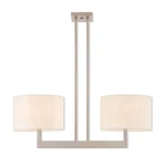 Livex Lighting Hayworth Linear Chandelier Brushed Nickel 42403-91. Fixed Price $299.96.