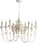 Quorum 6006-8-70 Salento Chandelier, 8-LIGHT, 480 Total Watts, Persian White. Fixed Price $586.04.