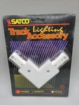 New Satco Nuvo Lighting TP146 White Connector Track Accessory 120V. Fixed Price $15.95.