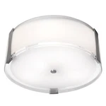 Access Lighting Tara 3 14" Flush Mount, Brushed Steel 50120LEDDLP-BS-OPL. Fixed Price $177.60.