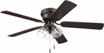 52" Renton Bronze Indoor Ceiling Fan With Led Lights & Reversible Blades. Fixed Price $214.99.