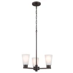 Kichler Stamos Light Chandelier, Olde Bronze - 52435OZ. Fixed Price $119.97.