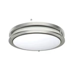Energetic Lighting 14" Led Flush Mount Fixture - Brushed Nickel. Fixed Price $24.99.