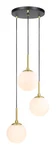 Globe Cluster Pendant Glass 3 Chandelier Ceiling Fixtures Lighting. Fixed Price $113.99.