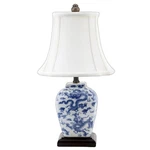 Dfp 18" Far East Dragon Chinoiserie Ceramic Table Lamp. Fixed Price $249.99.
