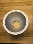 Lot Of 10 Philips Lightolier 1144CD, 63/4 Clear Diffuse Open Reflector Trim Only. Fixed Price $450.00.