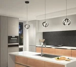 Artika Vivaldi 1-LIGHT Integrated Led Black Hanging Mini Pendant New. Fixed Price $22.00.