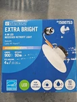 Utilitech Retrofit 4 Inch Recessed Downlight Led 2700-6500K. 1500753 White Wet. Fixed Price $20.00.