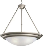 Trans Globe Brushed Nickel 20" Moorpark Pendant Light Fixture 2477BN. Fixed Price $123.64.