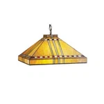 Meyda Lighting 17'SQ Prairie Corn Pendant, Ha 59 Burgundy Beige - 26291. Fixed Price $532.80.