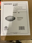 Nuvo 60/271 16-INCH Brushed Nickel Tri-clip Flush Dome With Alabaster Glass. Fixed Price $62.99.
