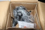 Merra 4-LIGHT Caged Chandelier Black 9.5" HCF-1602-00-BNHD-1. Fixed Price $31.30.