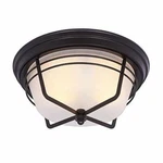 Ciata Lighting Bonneville 2 Flush Mount Fixture With Frosted Seeded Glass. Fixed Price $87.40.