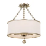 Crystorama Broche Light Mount, Antique Silver 513-SA-CEILING. Fixed Price $382.40.