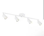 Boostarea Led 4 Track Lighting Kit, White Way Spot Flexibly Rotatable. Fixed Price $29.99.