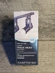 Hampton Bay 1-LIGHT Linear Track Lighting Medium Based Universal Bulb Black. Fixed Price $11.99.