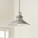 Kichler Grenoble 11" Wide Brushed Nickel 1-LIGHT Modern Mini Pendant. Fixed Price $254.99.