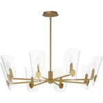 Maxim Lighting 32358CLNAB Armory Chandelier Natural Aged Brass. Fixed Price $508.30.